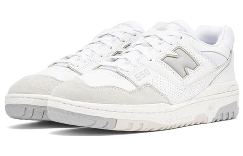 New Balance Men's White & Grey 550 Sneakers | New Balance In Lebanon