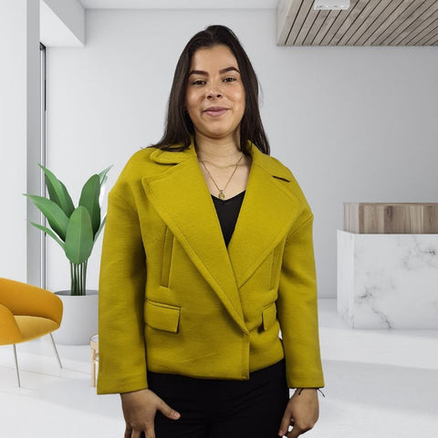 Vero Moda Women's Mustard Style LIZ Jacket | Vero Moda In Lebanon