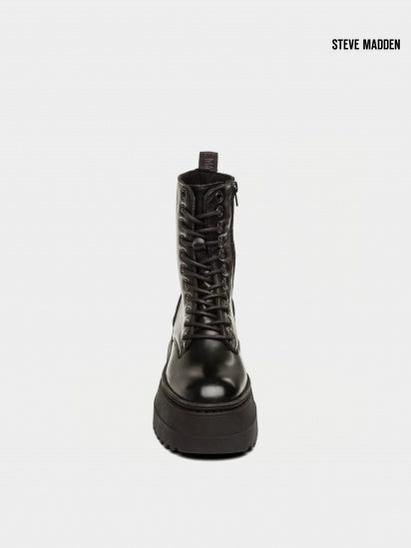 Steve Madden Women's Black Polar Leather Boots |Steve Madden in Lebanon