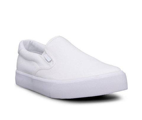 Lugz Men's White Clipper Casual Slip On Sneaker |Lugz In Lebanon