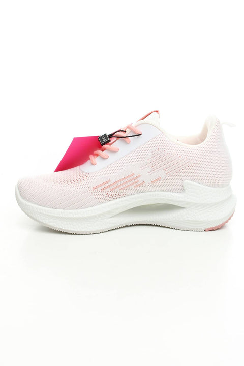 Enrico Coveri Women's Coral White Lotus Active 1 Sneakers |Enrico Coveri In Lebanon