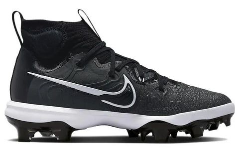 Nike Men's Black Alpha Huarache Nxt Mcs  Cleats Football Sneaker | Nike In Lebanon