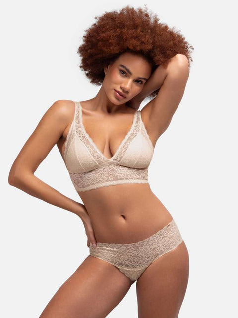 Dorina Women's Purple/Beige/Ivory Lana Brief_Classic Set Of 3 Panties | Dorina In Lebanon
