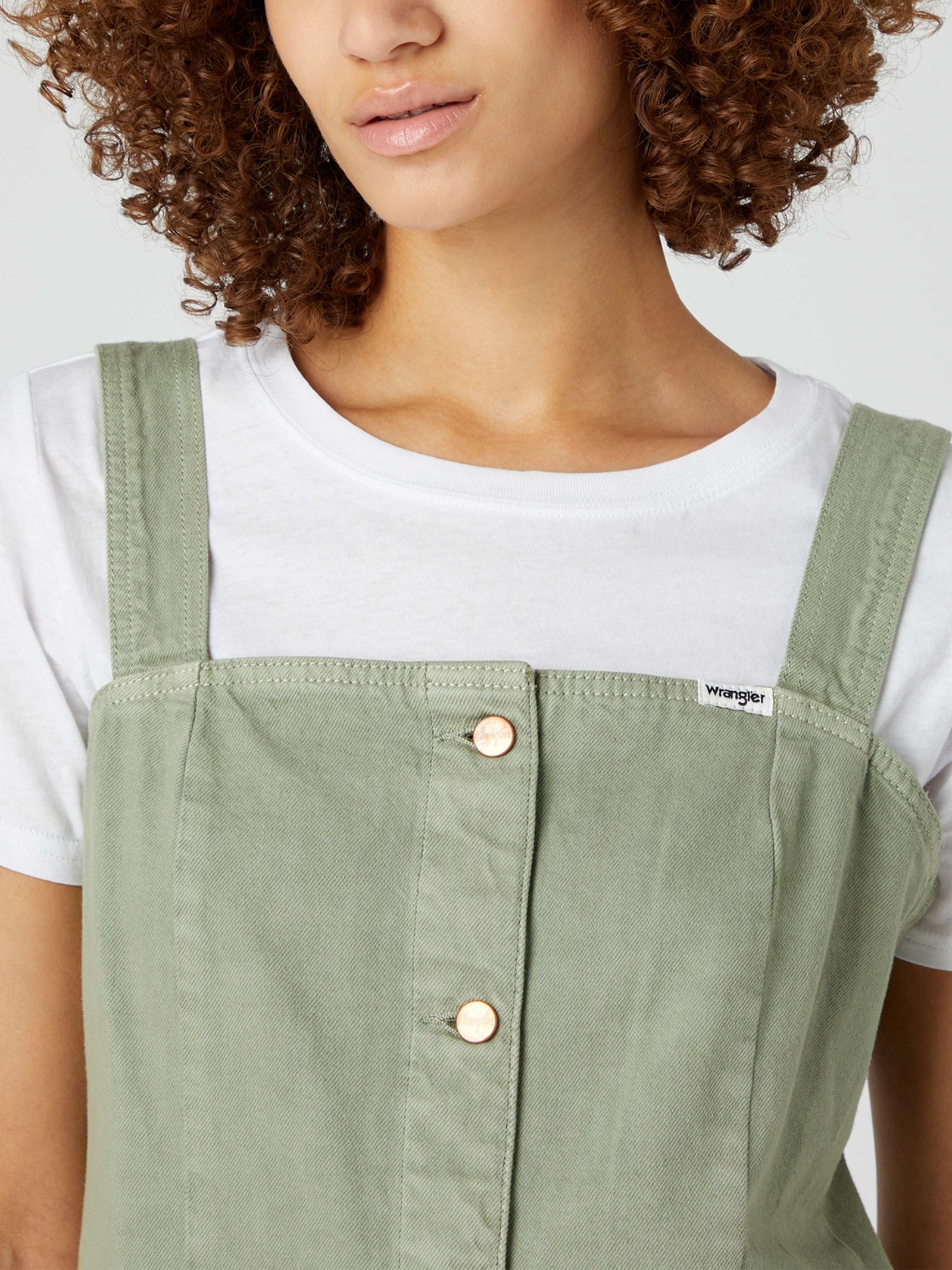 Wrangler Women's Olive Green Short Utility Dress | Wrangler In Lebanon
