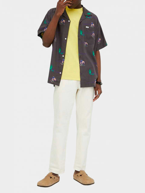 Wrangler Men's Smoked Pearl Non Pkt Resort Shirt |Wrangler In Lebanon