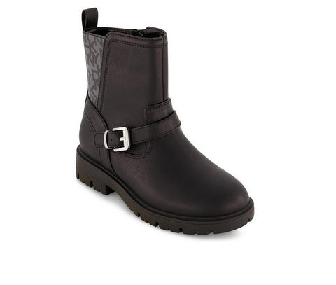 DKNY Girl's Black Boot ACS134(shoes 61)