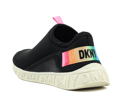 DKNY Girl's Black Allie Viv Slip On Sneakers | DKNY In Lebanon