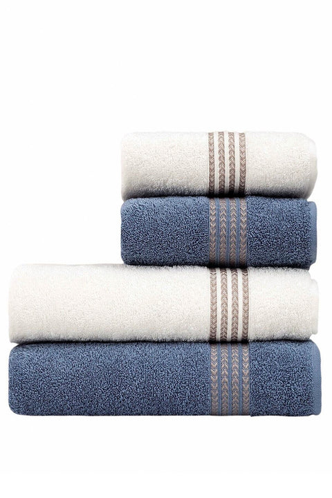 SD Home Bath Towel Set of 4(shr)