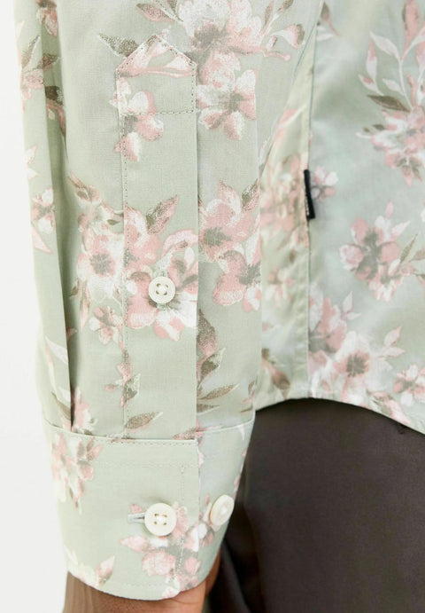 Jack & Jones Men's Aqua Grey Slim Fit Premium Shirt | Jack & Jones In Lebanon