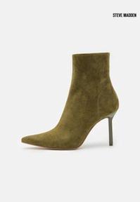 Steve Madden Women's Khaki Lyanna Heeled Boots |Steve Madden in Lebanon