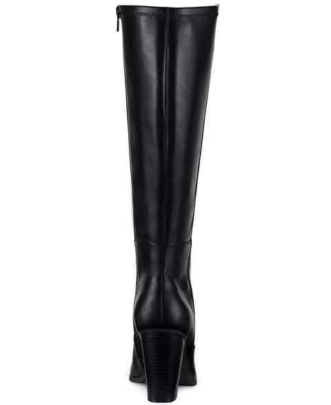Style & Co Women's Black Addyy Knee High Wide Calf Dress Boots |Style & Co In Lebanon