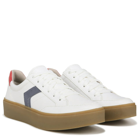 Dr. Scholl's Women's White Madison Lace Oxford Sneakers | Dr. Scholl's In Lebanon