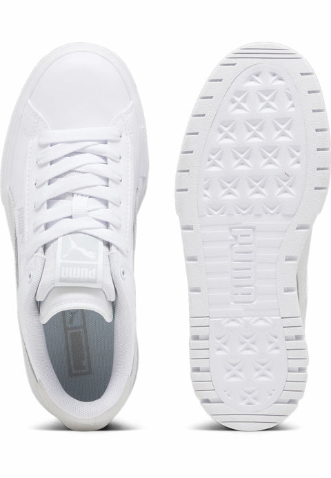 Puma Women's White Mayze Crashed Trainers Sneaker | Puma In Lebanon