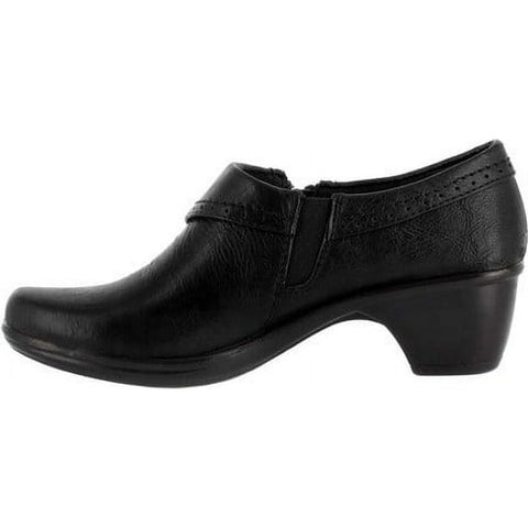 Easy Street Women's Black Leather Darcy Casual Shoes | Easy Street In Lebanon