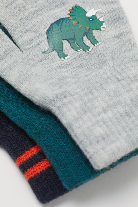 H&M Boy's Multicolor 3 Pair Gloves | H&M In Lebanon