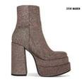 Steve Madden Women's Purple Cobra Glittered Heeled Boots |Steve Madden in Lebanon