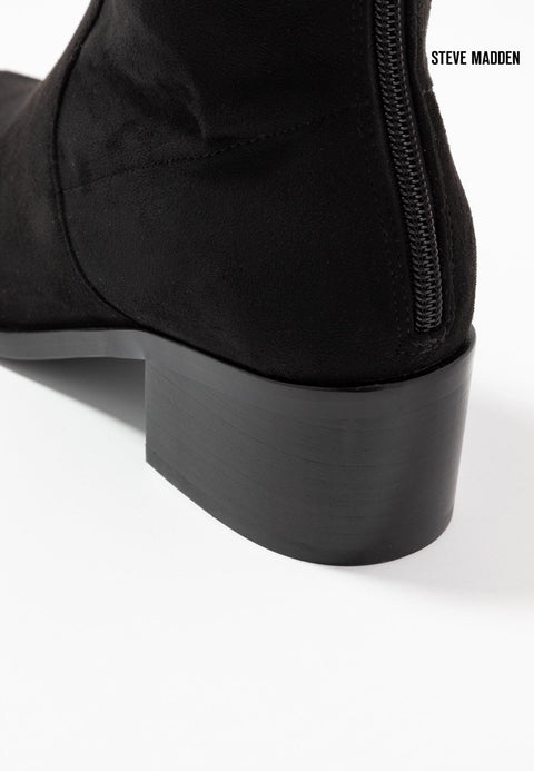 Steve Madden Women's Black Georgette Knee Boots |Steve Madden in Lebanon