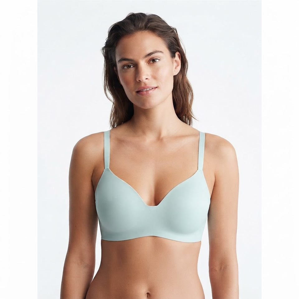Calvin Klein Women's Mint Green Wireless Comfort Bra