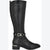 Calvin Klein Women's Black Patent  Daphny Boots
