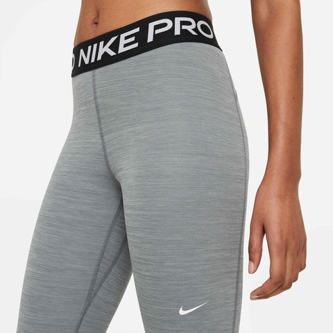Nike Women's Grey Mid-Rise Mesh-Panelled Leggings | Nike In Lebanon