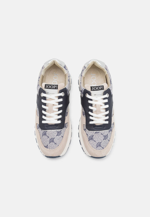 Joop Women's Beige & Navy Mazzolino Hanna Sneakers | Joop In Lebanon
