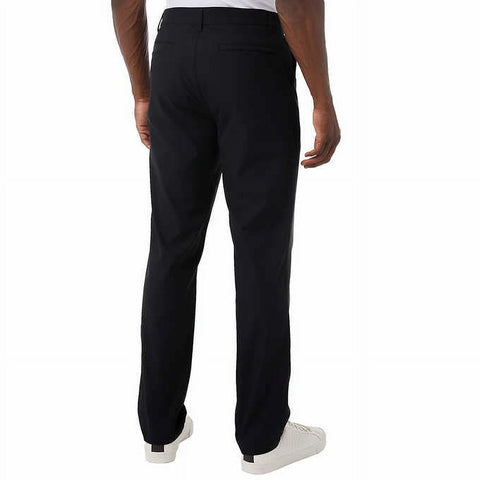 32 Degree Men's Black Stretch Regular Fit Pant |32 Degree In Lebanon