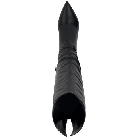 I.N.C. International Concepts Women's Black Damoni Mid-Heel Over-t Smooth Boot | I.N.C. International Concepts In Lebanon