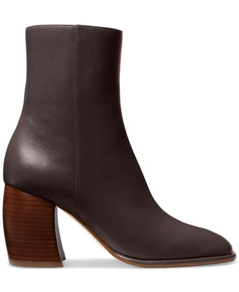 Maude Womens Zip up Slip on Ankle Boots