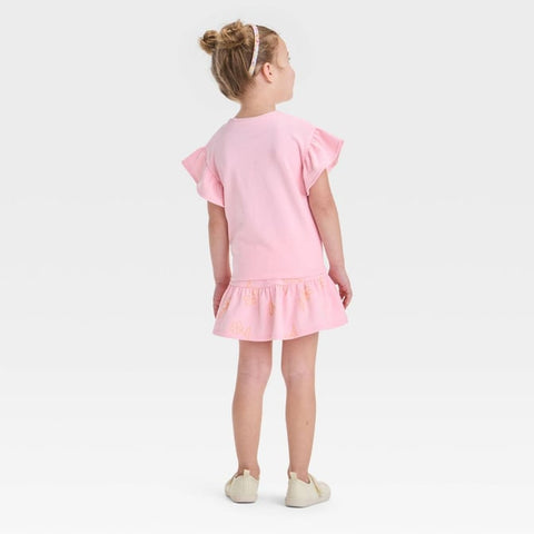 Disney Baby Girl's Pink Minnie Mouse Floral Print Skort | Disney In Lebanon