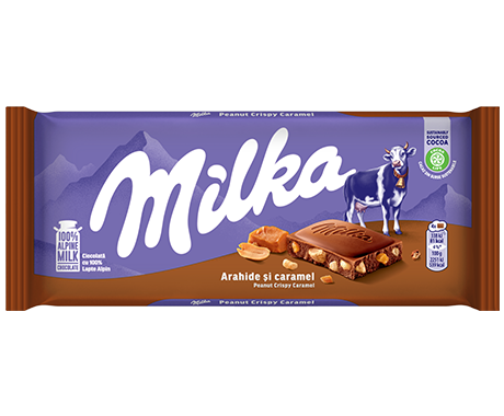 Milka Peanuts and Caramel 90G| Milka In Lebanon