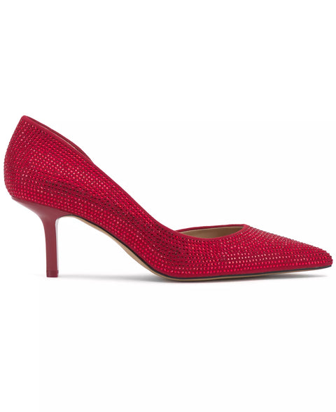 I.N.C. International Concepts Women's Red Gazala Embellished Pumps Heel | I.N.C In Lebanon