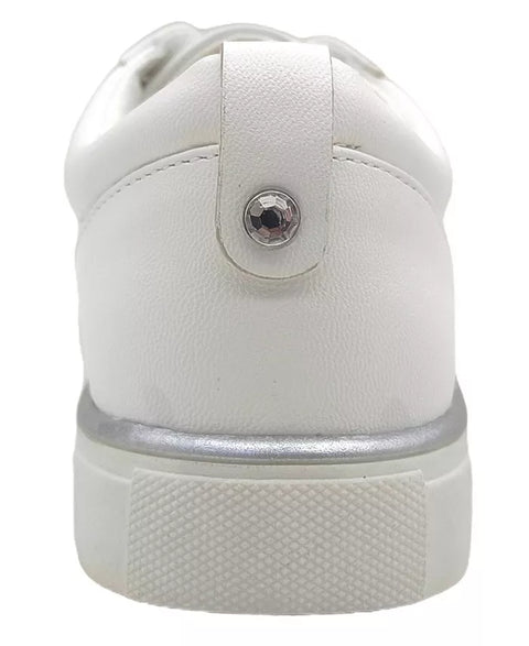 Kenneth Cole Reaction Women's White Bonnie Round Toe Sneakers| Kenneth Cole Reaction In Lebanon