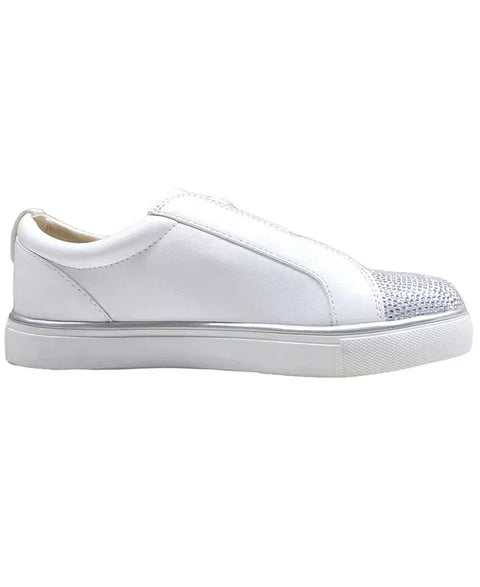Kenneth Cole Reaction Women's White Bonnie Round Toe Sneakers| Kenneth Cole Reaction In Lebanon