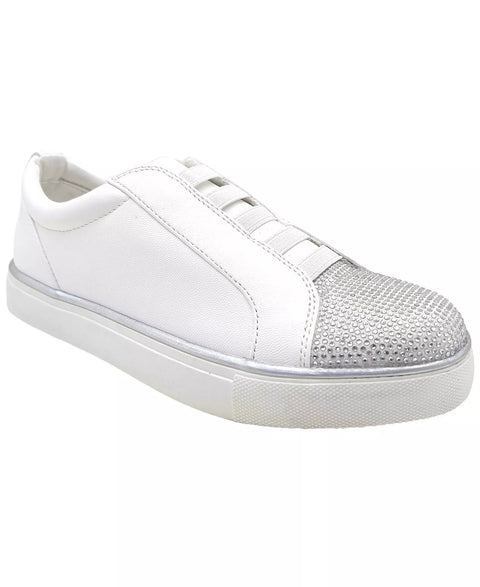 Kenneth Cole Reaction Women's White Bonnie Round Toe Sneakers| Kenneth Cole Reaction In Lebanon