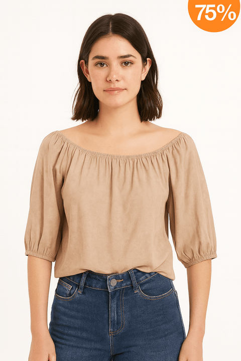 Star Vixen Women's Ecru Blouse AMZ237