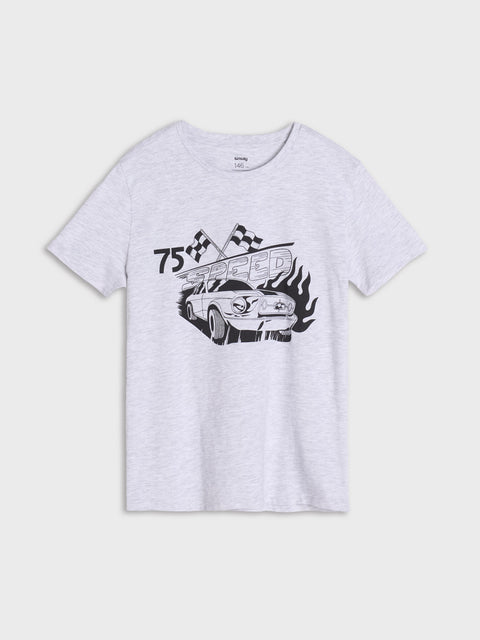 Sinsay Boy's Grey Printed Two Piece Pajama Set | Sinsay In Lebanon