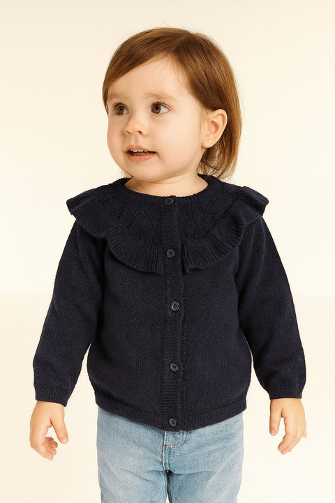 Sinsay Fox & Bunny Baby Girl's Navy Cardigan | Sinsay In Lebanon
