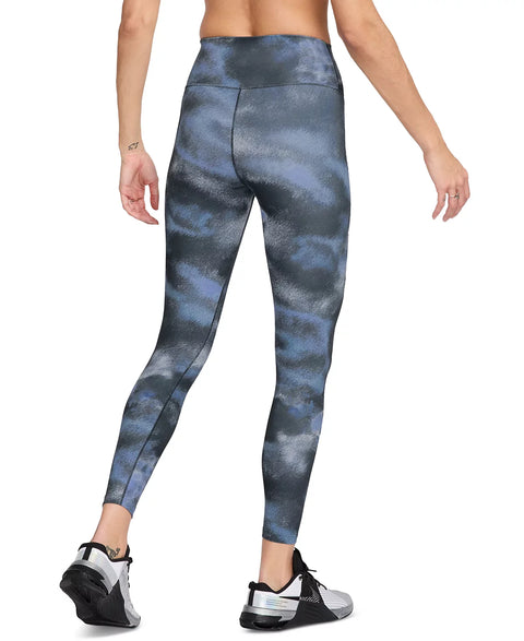 Nike Women's Blue High-Waisted 7/8 Printed Leggings | Nike In Lebanon