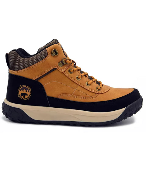Polar Range Men's Black & Camel Lundar Boot |Polar Range In Lebanon