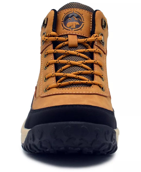 Polar Range Men's Black & Camel Lundar Boot |Polar Range In Lebanon