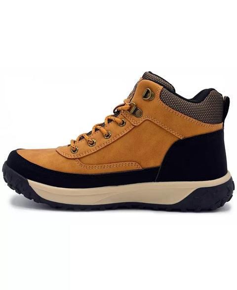 Polar Range Men's Black & Camel Lundar Boot |Polar Range In Lebanon