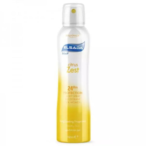 Elsada Citrus Zest Deodorant Spray For Women 150ML