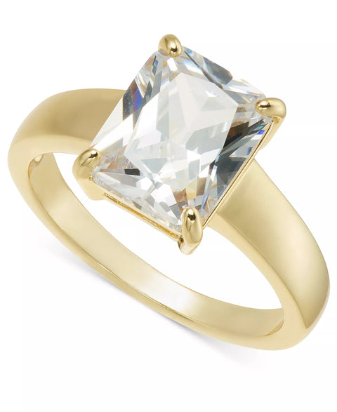 Charter Club Women's Gold-Tone Crystal Solitaire Ring |Charter Club In Lebanon