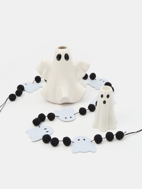 Sinsay Black & White Garland Halloween Decoration |Sinsay In Lebanon