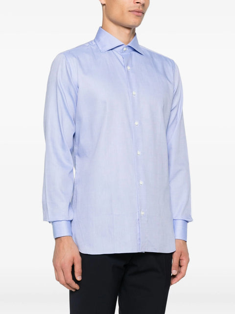 Tommy Hilfiger Men's Light Blue The Flex Slim Fit Stretch Shirt |Tommy Hilfiger In Lebanon