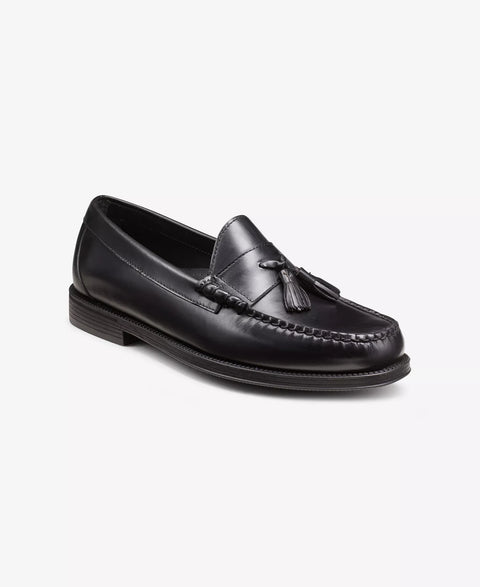 G.H.Bass Men's Black Weejuns Larkin tassel-detail Casual Shoes | G.H.Bass in Lebanon