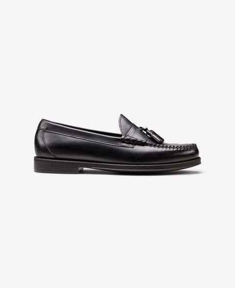 G.H.Bass Men's Black Weejuns Larkin tassel-detail Casual Shoes | G.H.Bass in Lebanon