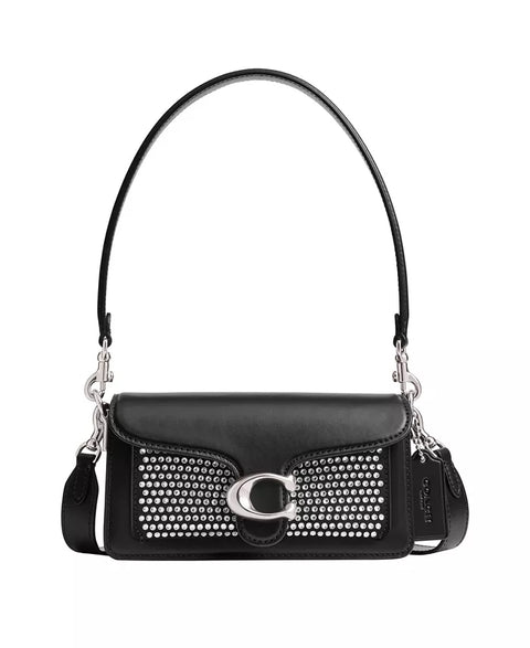 Coach Women's Black Crystal Tabby Small Shoulder Bag |Coach In Lebanon