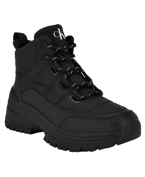 Calvin Klein Women's Black Noanne Lace-Up Cold Weather Boots | Calvin Klein In Lebanon