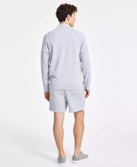 Alfani Men's Grey  Quarter-Zip Pullover Sweatshirt |Alfani  in Lebanon